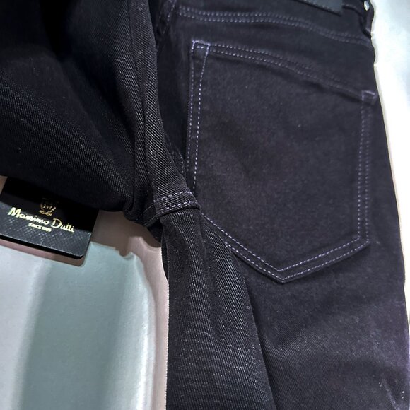NWT Massimo‎ Duti Black Mid Rise Skinny Zipper Detail Jeans Size EUR 34/US 2 - Picture 9 of 16